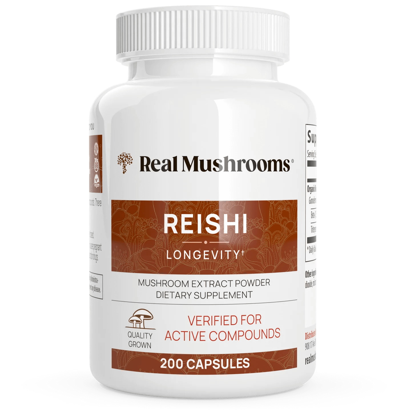 Organic Reishi Mushroom Capsules