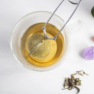 Tea Ball with Spring Action Handle