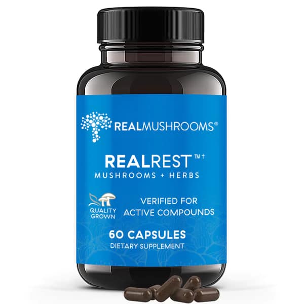 Real Rest - Reishi, Valerian and Lemon Balm